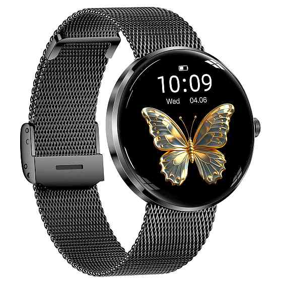 Розумний смарт-годинник Smart Luna Black (2 ремінці) Київ