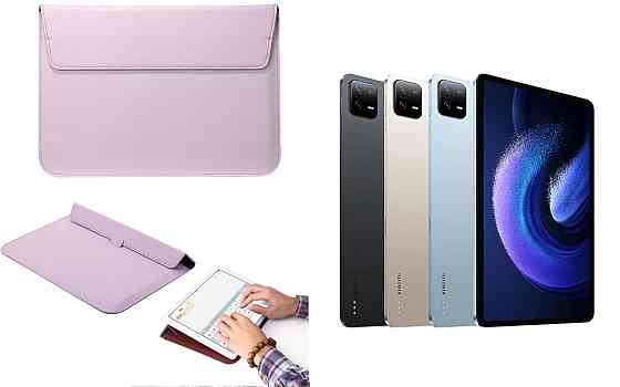 Чохол-конверт VitoCase для Xiaomi Pad 6, Pad 6 Pro, Pad 6S Pro, з функцією підставки для планшета Фіолетовий Київ