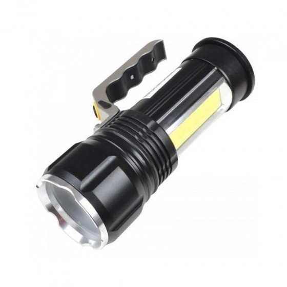 Хороший фонарь для охоты Bailong S912-XPE+COB(white+red), Мощный фонарик для дома с зарядкой HQ-22 Львов - изображение 14
