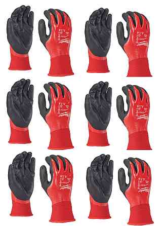 Набір рукавичок Dip Cut A - розмір 8/M - 12 шт. MILWAUKEE Одеса