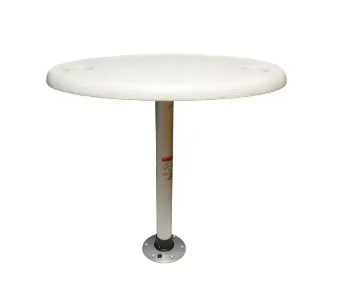 Комплект Стіл Круглий Діаметр 68См Підстава Алюміній З Замком Київ - фото 1