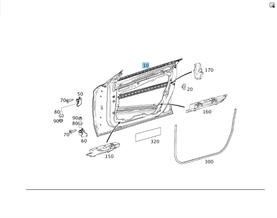 Mercedes-Benz  A1177200105 Двері передні ліві CLA Shooting Brake X117 CLA C117 Одеса