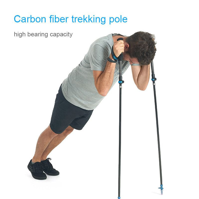 Трекинговая палка Naturehike ST07 NH18D010-Z (99-115 см) Бордовый Винница - изображение 3