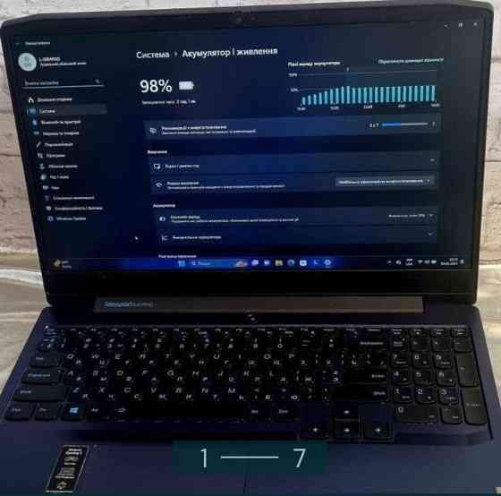 Ноутбук: Lenovo IdeaPad Gaming 3, 15ARH05 Київ