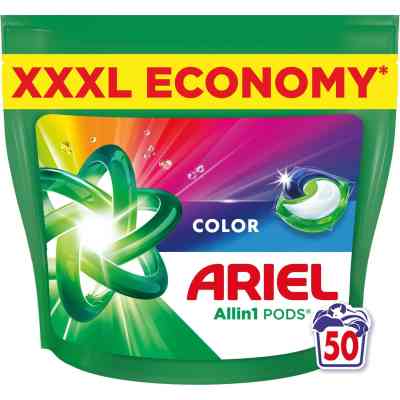 Капсули для прання Ariel Pods All-in-1 Color Для кольорового 50 шт. (8700216764285) Вінниця