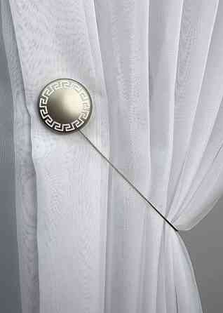 Магниты для штор и гардин Афина 2 шт Сатин (81-267) Киев