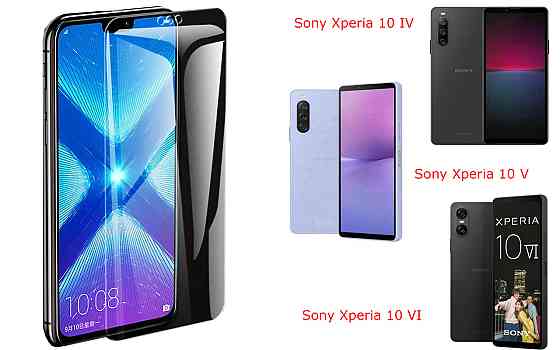 Защитное стекло NeoGlass для Sony Xperia 10 IV, Xperia 10 V, Xperia 10 VI – ультрапрозрачное и устойчивое Киев