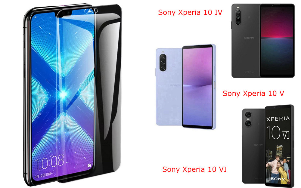 Защитное стекло NeoGlass для Sony Xperia 10 IV, Xperia 10 V, Xperia 10 VI – ультрапрозрачное и устойчивое Киев - изображение 2