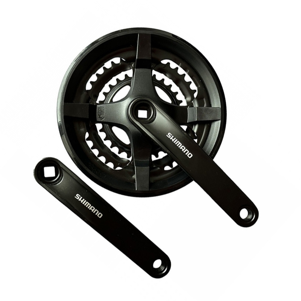 Шатун Shimano Tourney FC-TY301 175 мм 42х34х24Т із захистом без фікс. болта (04449) Бровари - фото 1