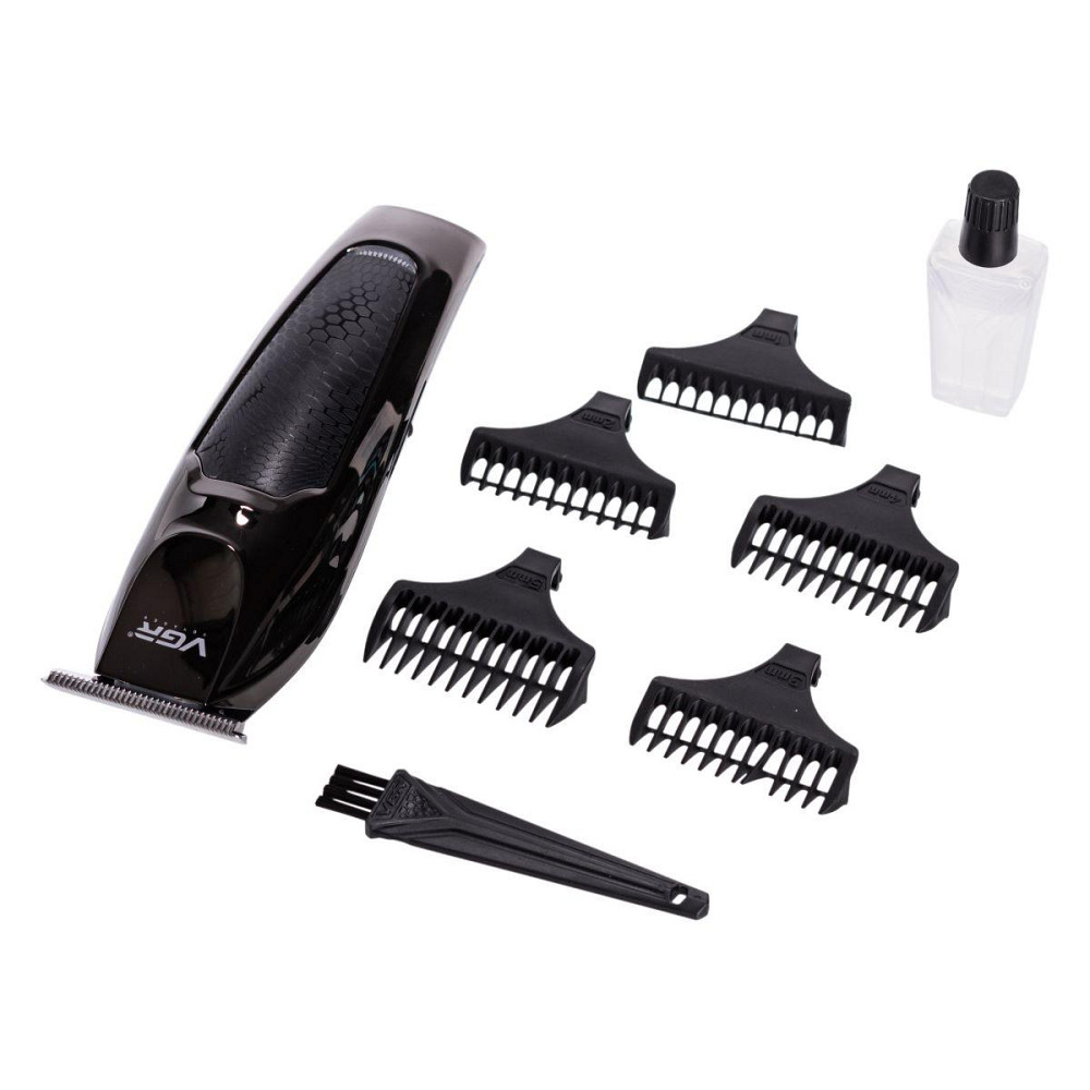 Бездротова машинка для стрижки волосся Чорний VGR V-030 Київ - фото 2