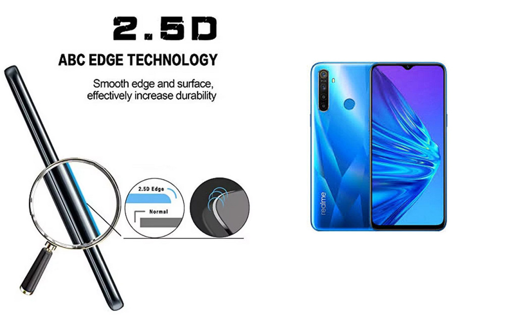 Защитное стекло ArmorGlass для Realme 5, Realme 5i, Realme 5 Pro – устойчивое к царапинам и ударам Киев - изображение 2