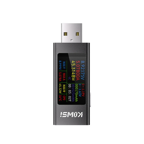 USB тестер KWS-MX23 4–30В 0–8А для вимірювання струму, напруги, потужності та енергії, вольтметр Київ - фото 2