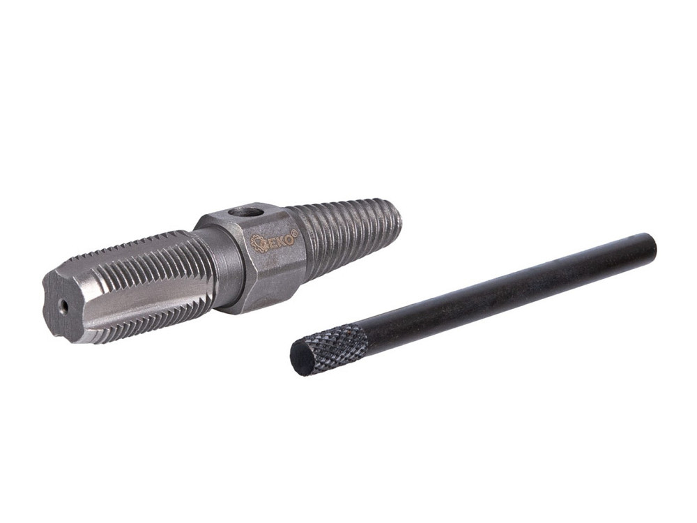 Екстрактор сантехнічний з мітчиком"GeKo"1/2"для видалення зламаних водопровідних з'єднань і відновлення різьби Київ - фото 2