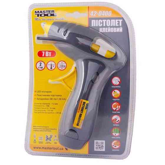 Пістолет клейовий на батарейках 7,2 мм  DC6V (1.5*4шт. AA) Харків