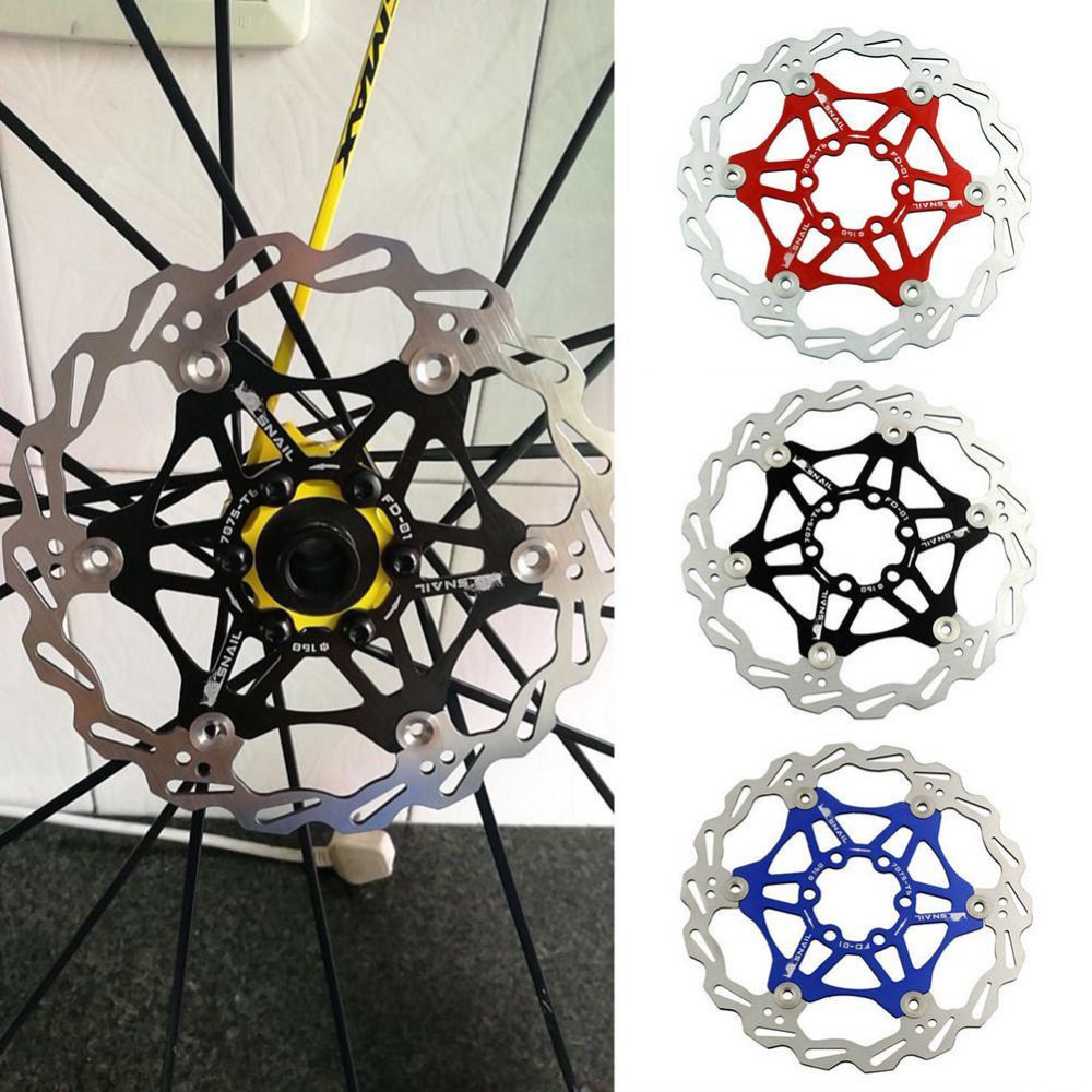 Диск, ротор тормозной из стали лучшего рассеивания тепла 160 мм Feel Fit Желтый Бровары - изображение 3