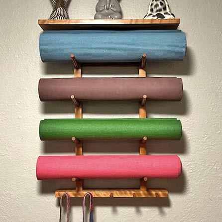 Органайзер килимків для йоги "Вардан" сієна Миколаїв - фото 1