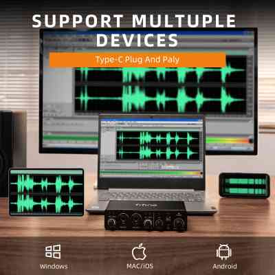 Аудіоінтерфейс Fifine Ampli 3 Вінниця