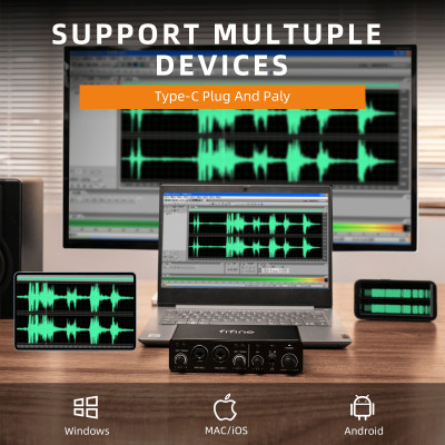 Аудіоінтерфейс Fifine Ampli 3 Вінниця - фото 3