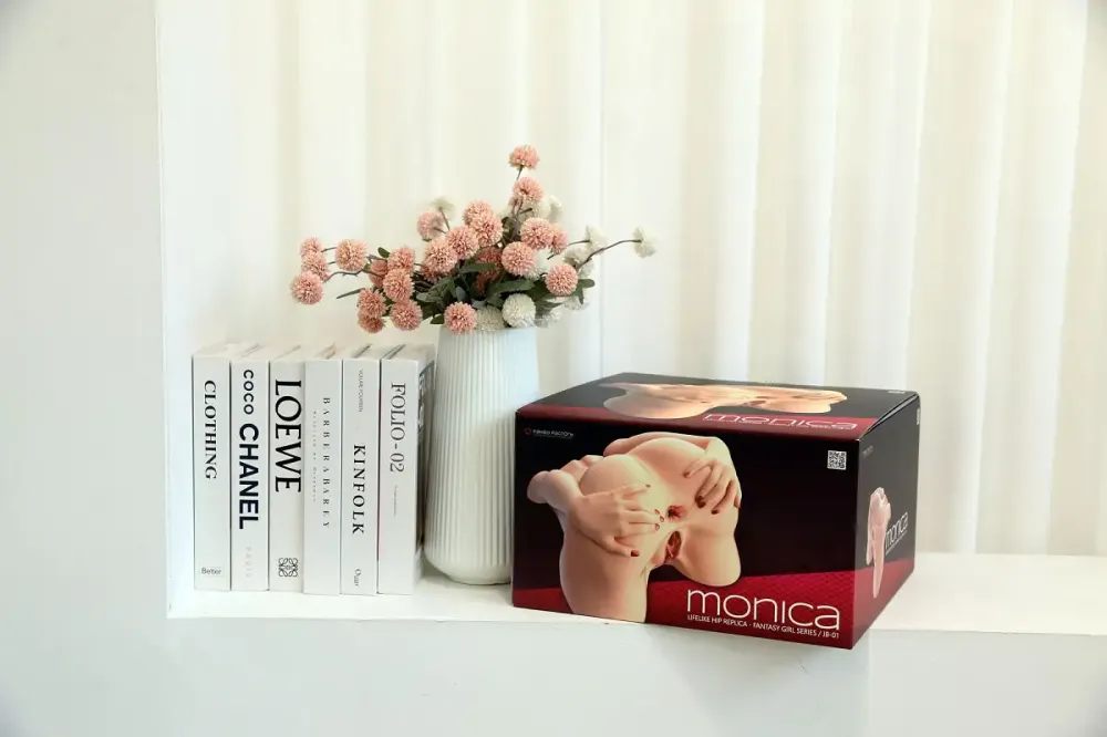 Мастурбатор-попа Naked Factory MONICA, вагіна + анус, 2 канали, дуже реалістичний, наскрізний Львів - фото 10