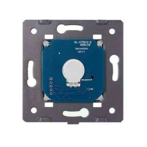 Сенсорна кнопка LIVOLO без фіксації (дзвінковий / імпульсний), 230В з нейтраллю, безпотенційний / сухий контакт (VL-FC1NB-2G) Коломыя