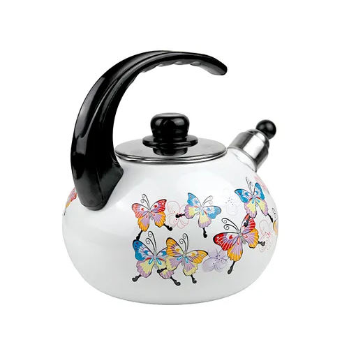 Чайник 2,5л емальований зі свистком 1035 KAMILLE Житомир - изображение 10