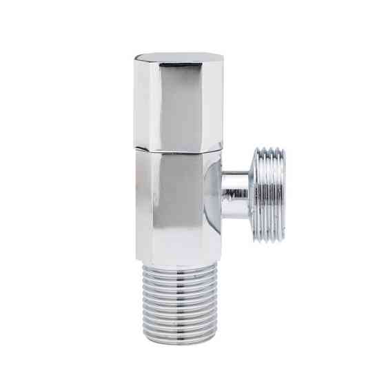 Кран кульовий для підключення сантехприладів Sanlux ST-501 - 1/2"x3/4" (SL2929)   ( 26674 ) Харків