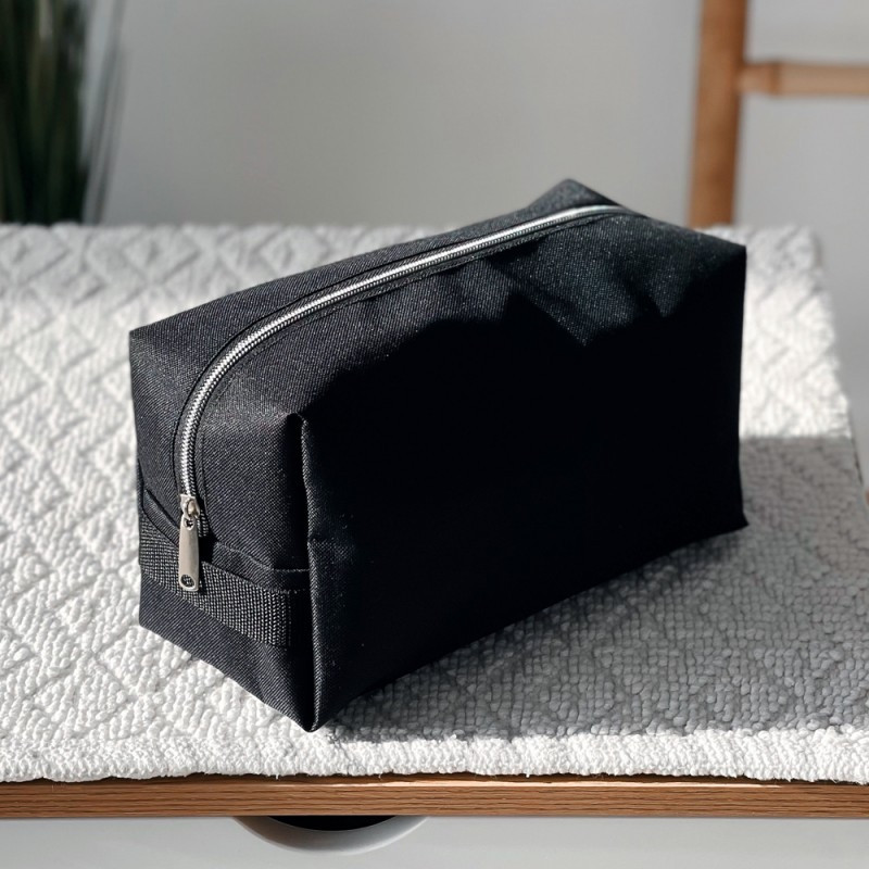 Велика дорожня косметичка 26х14х12 см (Чорний) Суми - фото 1