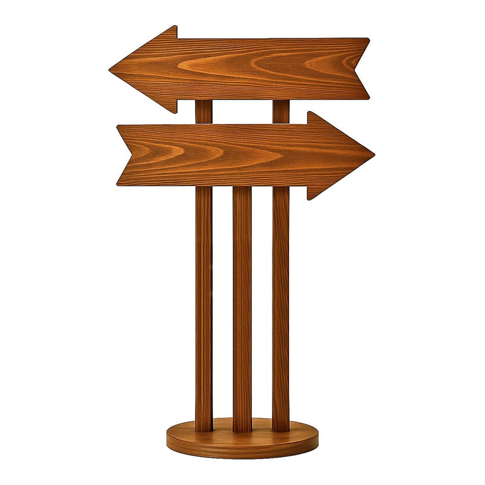 Підлогова стрілка-покажчик "Празеро" охра Миколаїв - фото 1