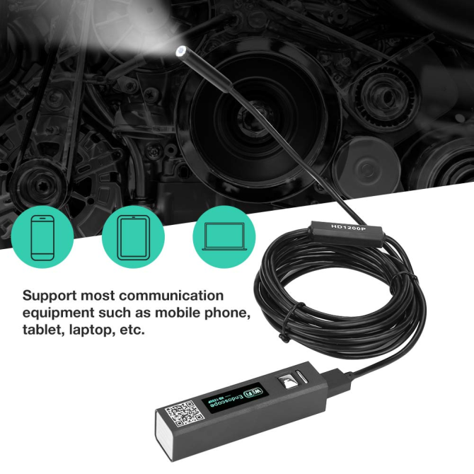 USB-ендоскоп F150 1200P 8LED Луцьк - фото 4