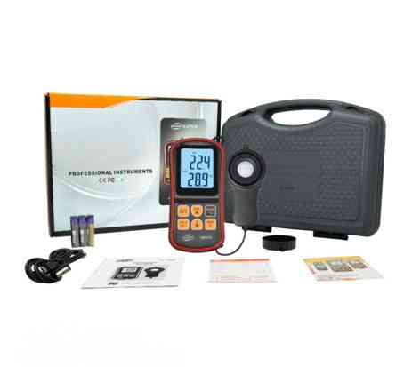 Люксметр + термометр, Bluetooth 200000 Lux BENETECH GM1030 Київ