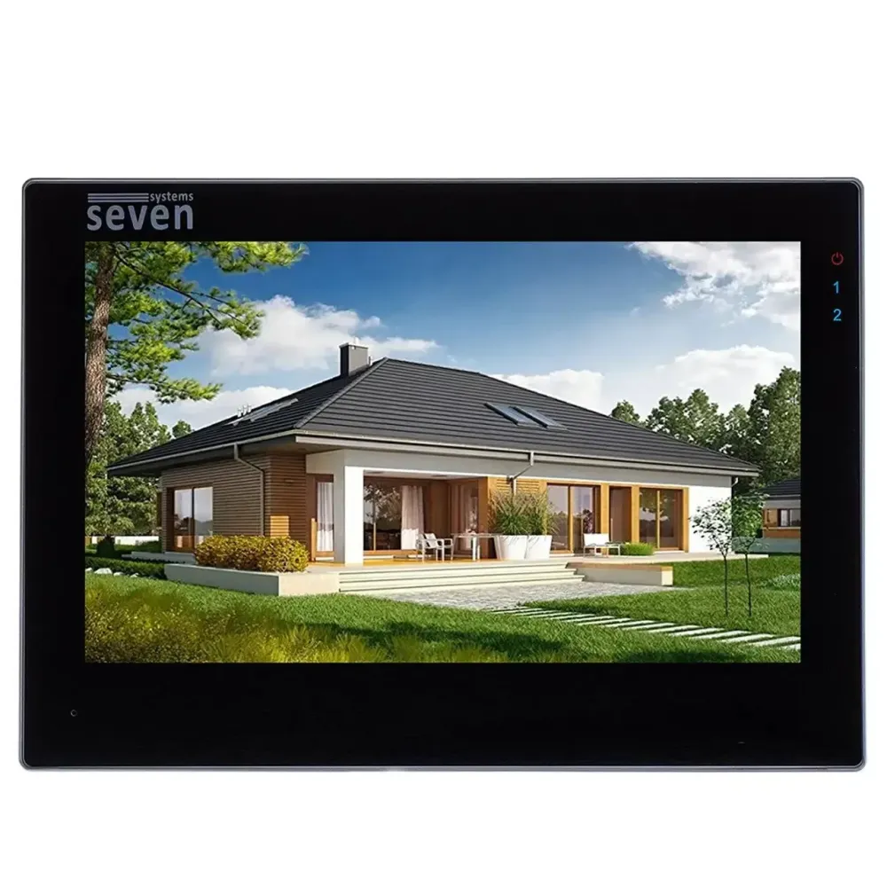 Комплект Wi-Fi домофона 7 дюймів з електромеханічним замком на калітку SEVEN KD-7828d Київ - фото 2