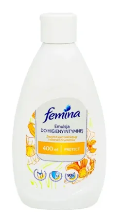 Засіб для інтимної гігієни Femina Protect з екстрактом ромашки, 400 мл (з дозатором) Київ