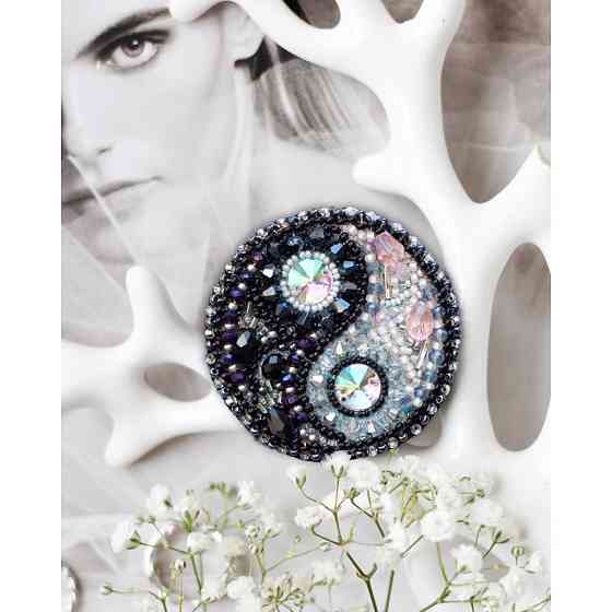 Набір для вишивання бісером прикраси "Баланс" AD-090 на натуральному полотні Вінниця