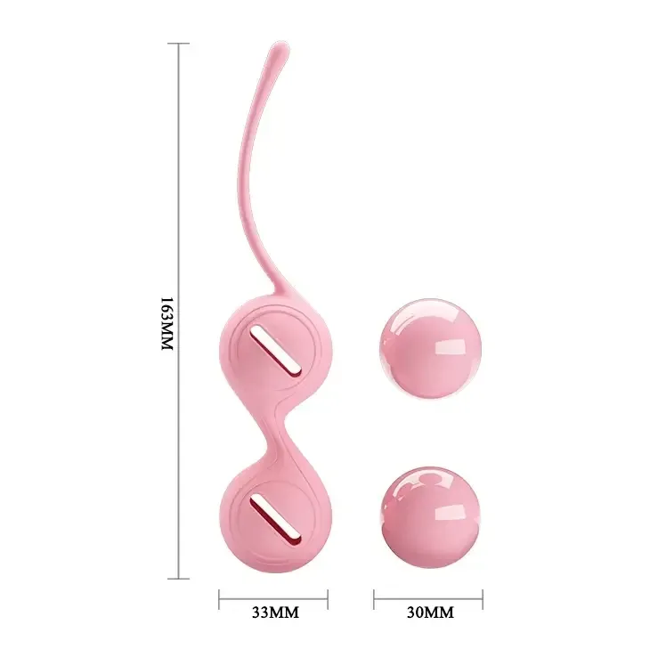 Вагинальные шарики KEGEL (кремовые) Sex Aura Киев - изображение 7
