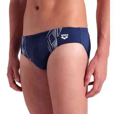 Плавки Arena Poseidonia Swim Briefs 007338-701 темно-синій, білий 85 (3468337382287) Винница