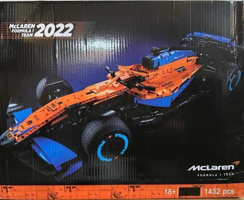 Конструктор MCLAREN F-1 з 1432 деталей, сумісний з Lego болід. Харків - фото 7