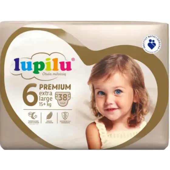 Підгузки Lupilu Premium 6 (15+ кг), 38 шт. Львів