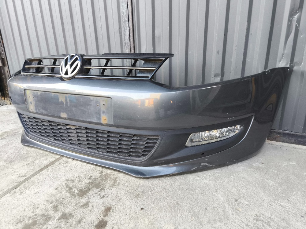 Бампер передній Volkswagen Polo 2014-2017 (6R807221R) Ковель - изображение 2