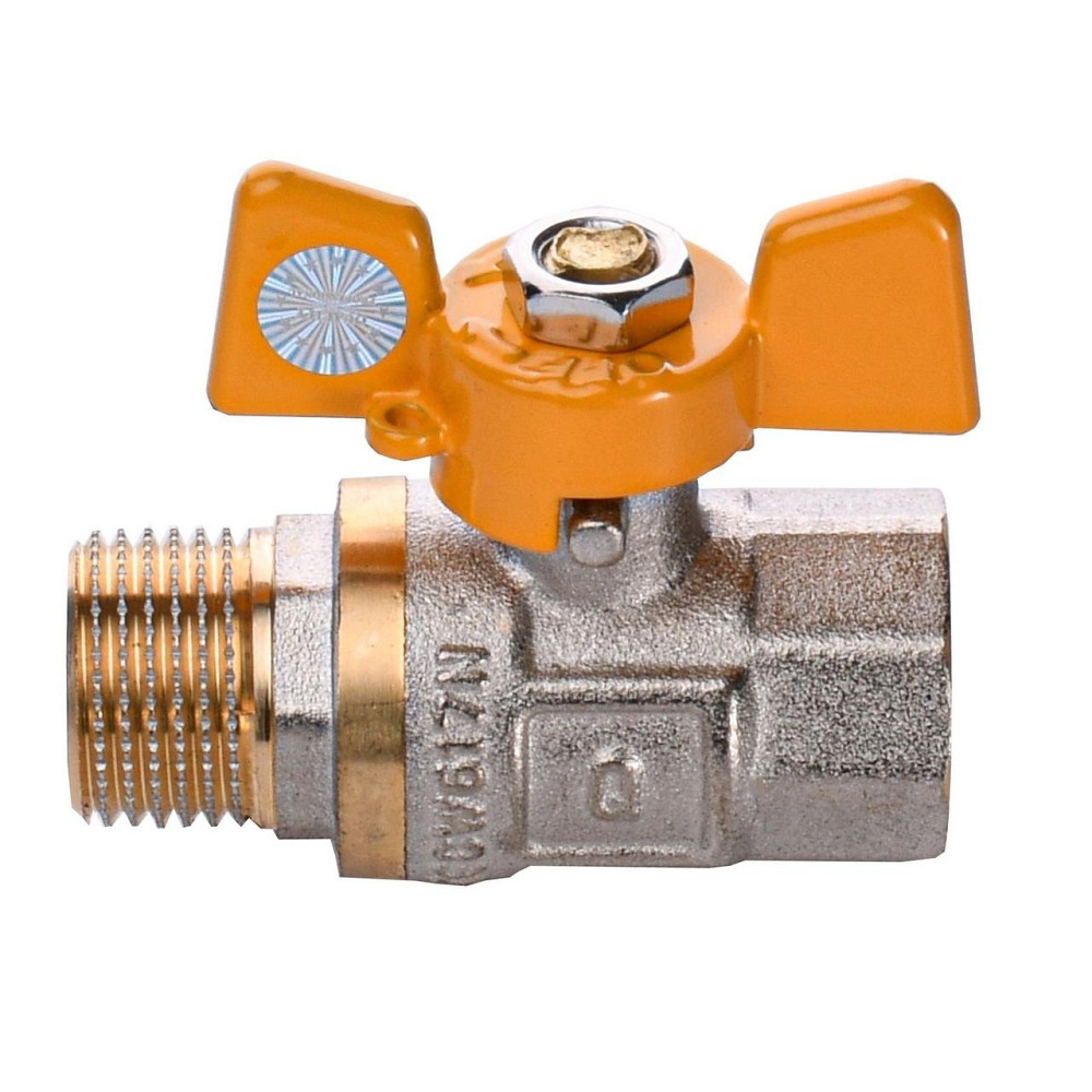 Кран кульовий прямий Q PROFESSIONAL 1/2″ ЗВ ЖБ PN40 QP152 (000013976) Київ - фото 1