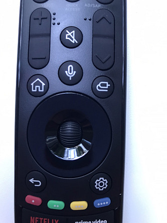 Пульт LG чорний оригінальний bluetooth смарт голосовий з гіроскопом MR23GN для тв LG телевізора унів Кам'янське - фото 4