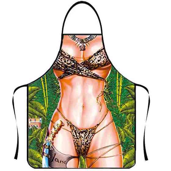 Фартук с приколом для женщин охотница 75 на 60 см разноцветный Киев