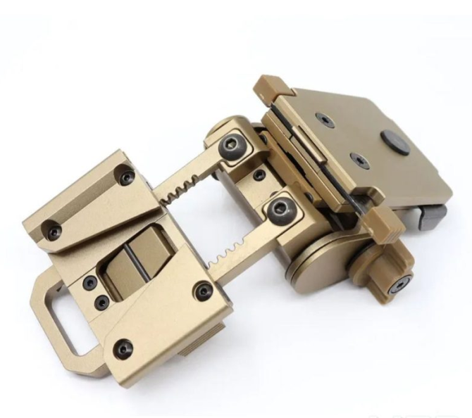 Комплект кріплень Sotac NVG Wilcox L4G24 + J-Arm (метал) для приладу нічного бачення PVS-14 на шолом Койот Вінниця - фото 8