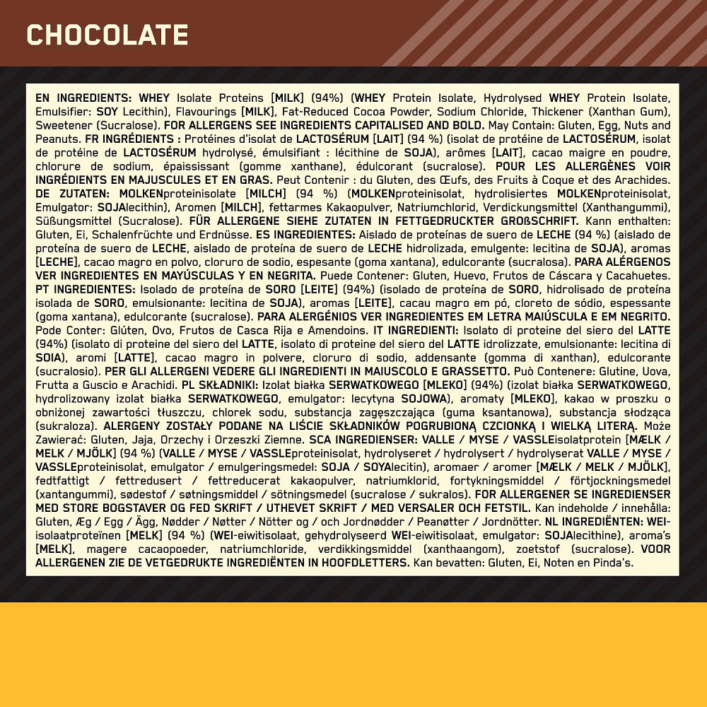 Gold Standart 100% Isolate 930g (Chocolate) EU Луцк - изображение 2