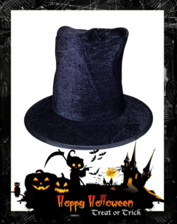 Шапка на Хэллоуин one size черный Киев