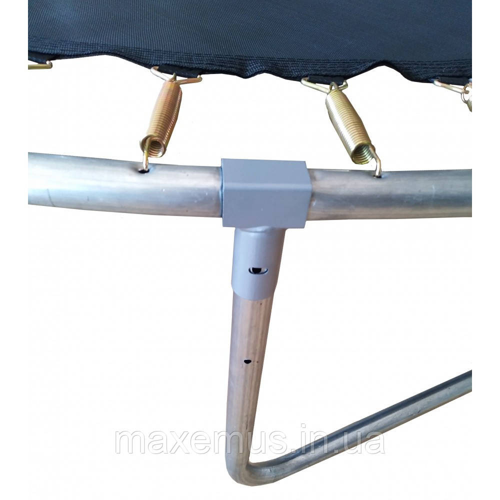 Батут Atleto 374 см Multikolor с внутренней защитной сеткой и лестницей (до 150 кг) + Подарки Мостиска - изображение 15