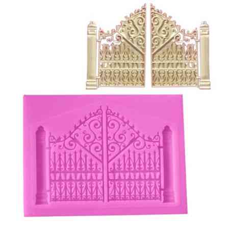 Молд силиконовый Ворота 60 на 80 мм розовый Киев