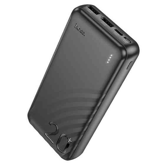 Зовнішній акумулятор HOCO J123A Element power bank(20000mAh) Black Київ
