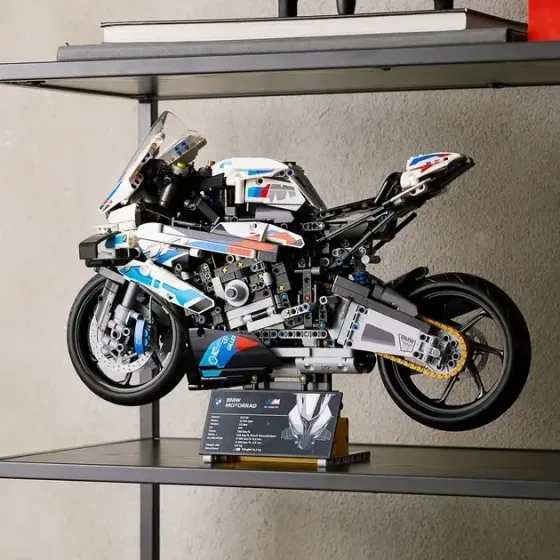 Конструктор мотоцикл Technik BMW M 1000RR (42130), 1920 деталей сумісний із lego-лего Запоріжжя