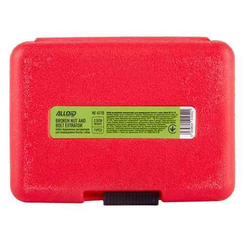 Набір екстракторів подовжених для пошкоджених болтів та гайок, 10 од. Alloid Одеса