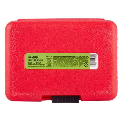 Набір екстракторів подовжених для пошкоджених болтів та гайок, 10 од. Alloid Одесса - изображение 3